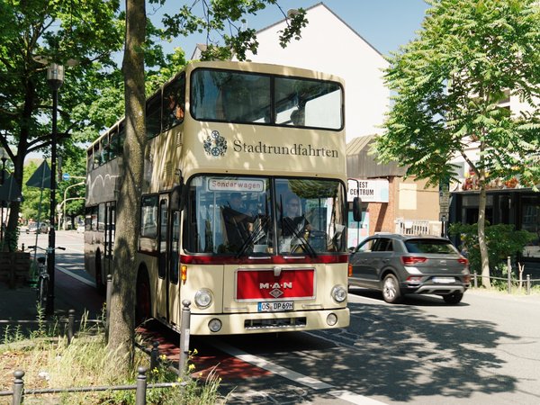 Historische Stadtrundfahrt im Doppeldeckerbus