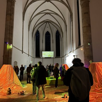 EMAF Eröffnung in der Kunsthalle 2024