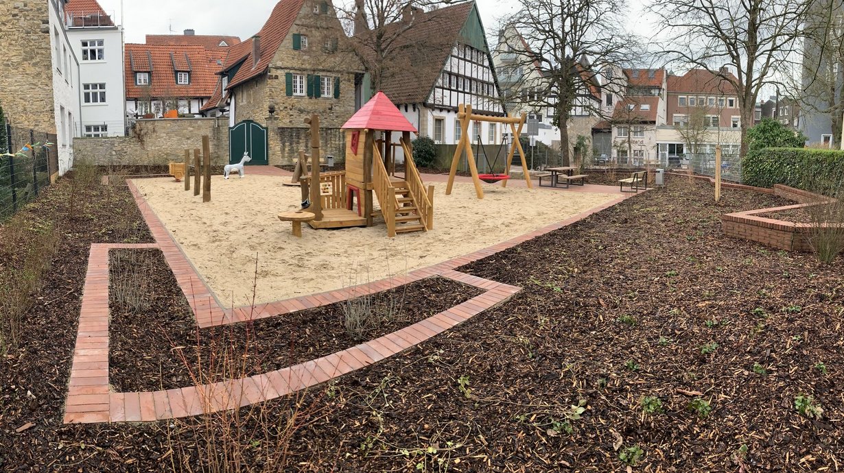 Wiedereröffnung des Altstadt-Spielplatzes