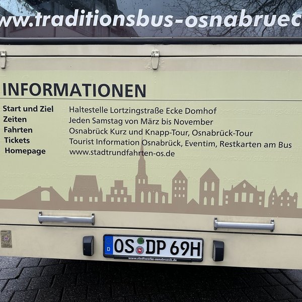 Infos für Stadtrundfahrten auf dem Bus