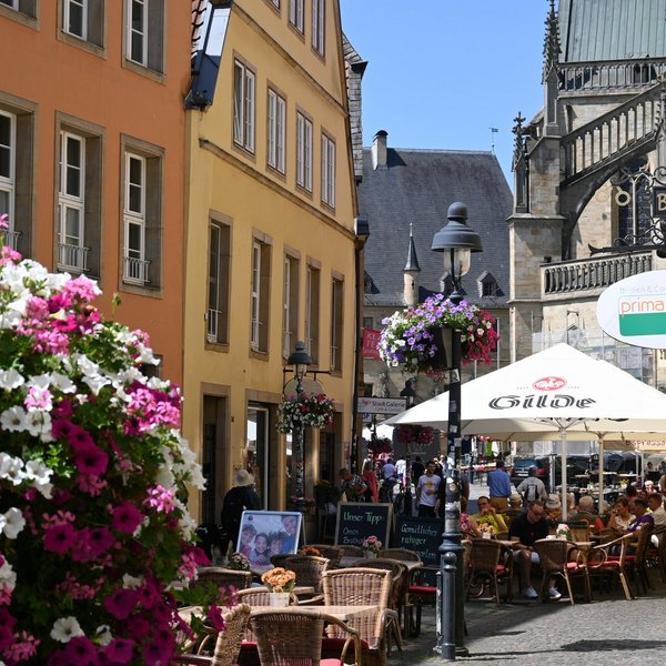 Altstadt Blick zum Rathaus