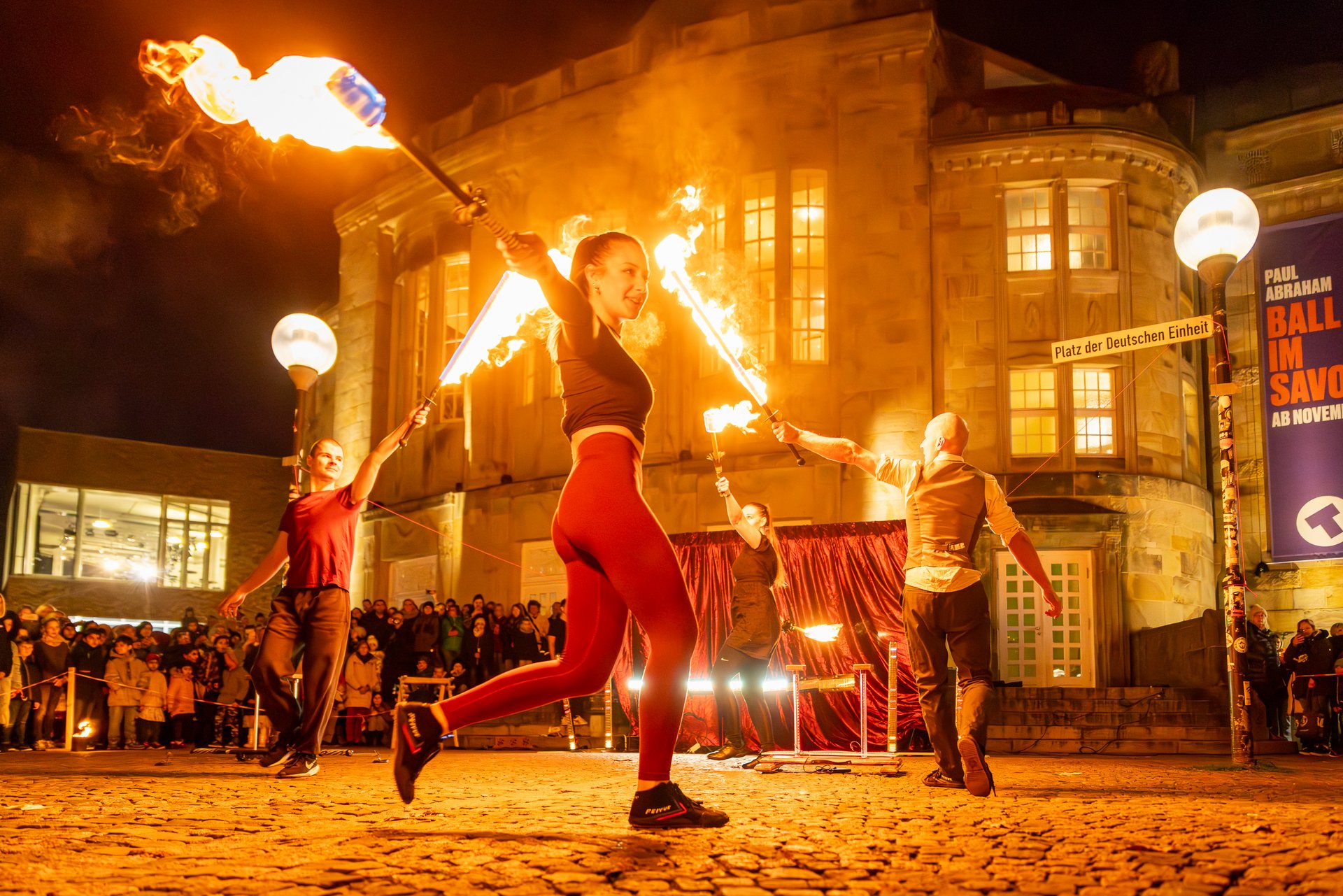 Feuershow Moonlight Shopping 2024