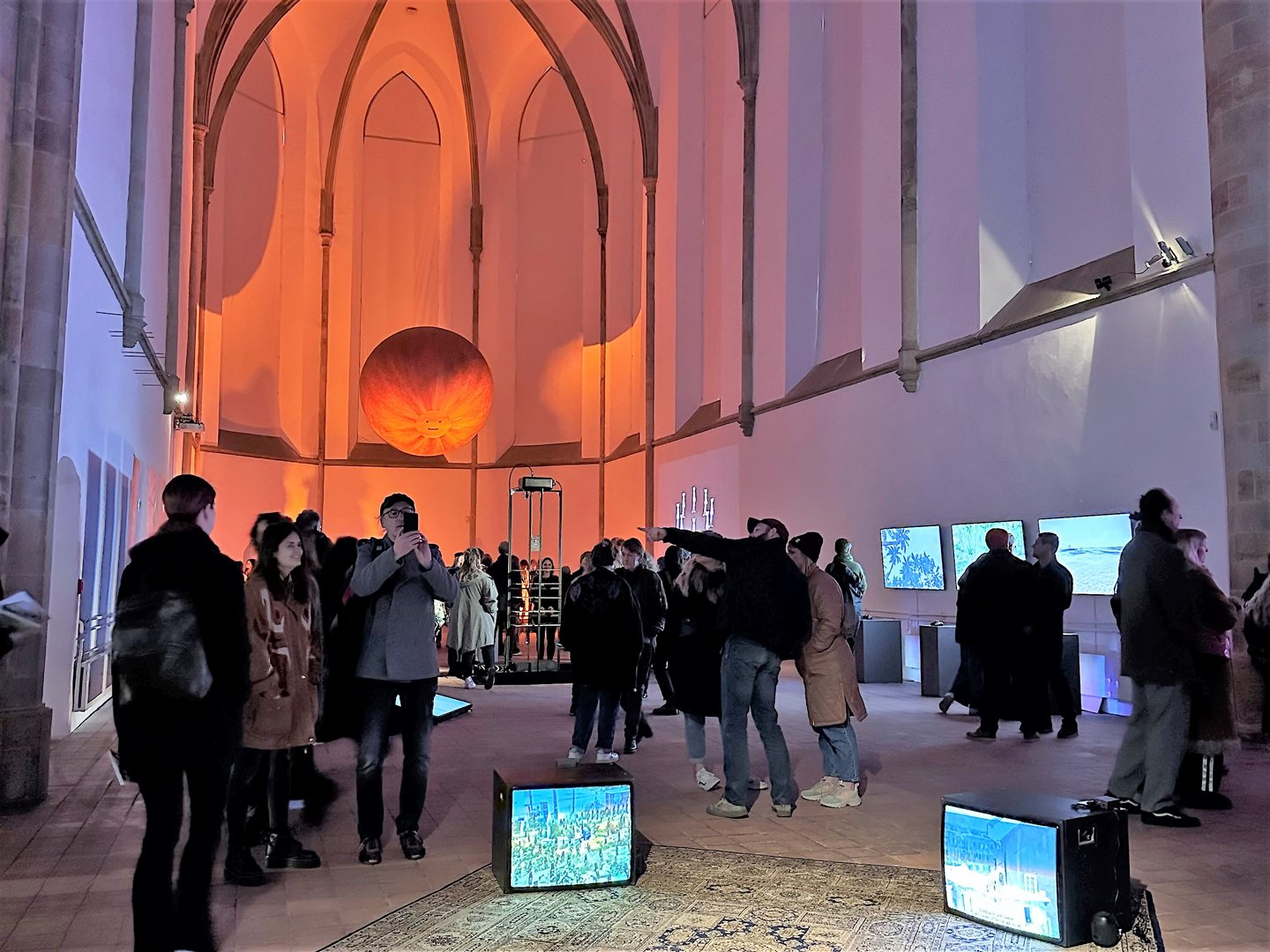 Eröffnung des Festivals EMAF in der Kunsthalle 2023.